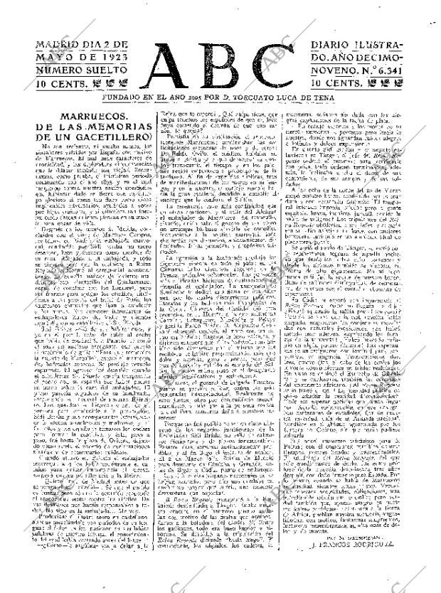 ABC MADRID 02-05-1923 página 3