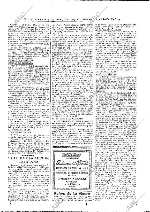 ABC MADRID 04-05-1923 página 14
