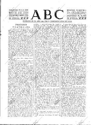 ABC MADRID 04-05-1923 página 3
