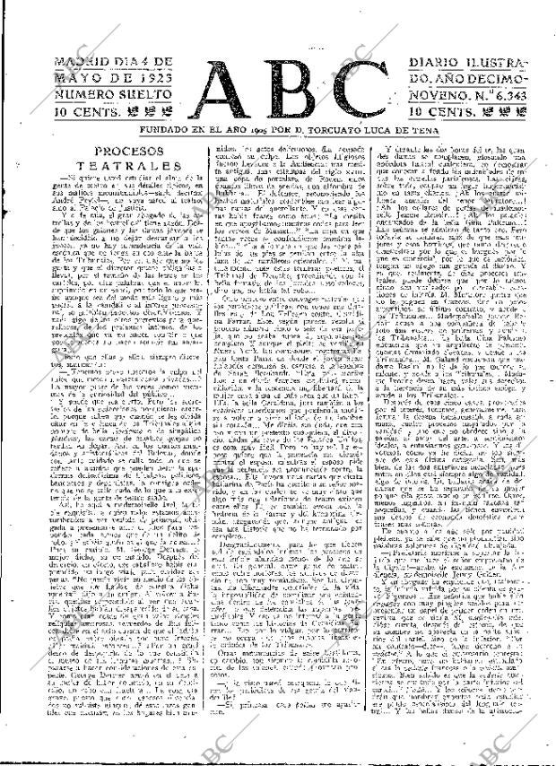 ABC MADRID 04-05-1923 página 3