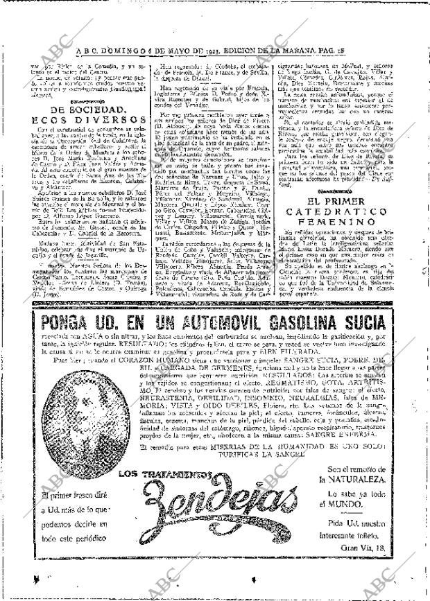 ABC MADRID 06-05-1923 página 18