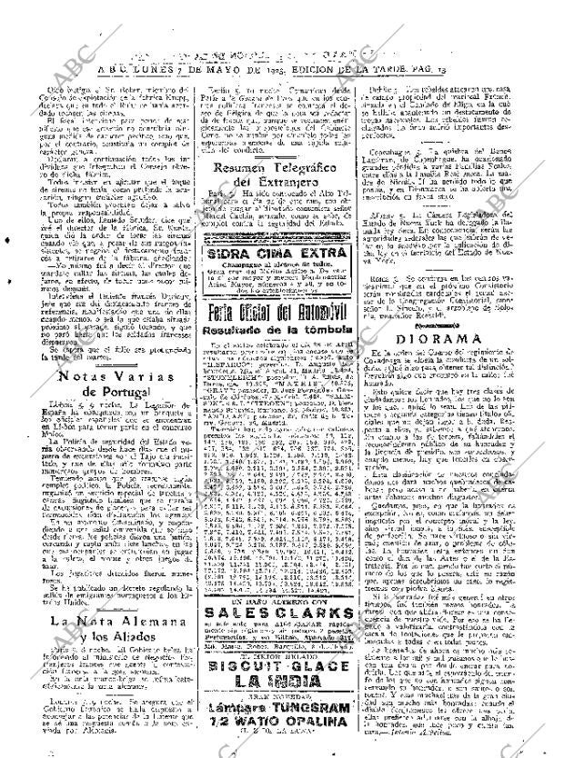 ABC MADRID 07-05-1923 página 13