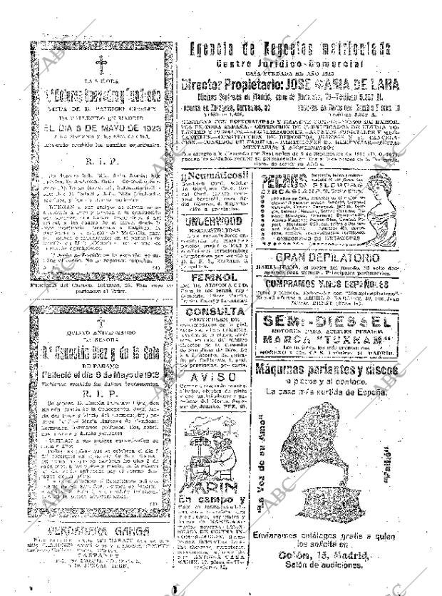 ABC MADRID 07-05-1923 página 25