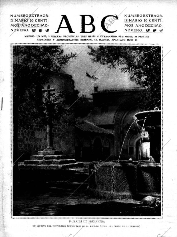 ABC MADRID 13-05-1923 página 1