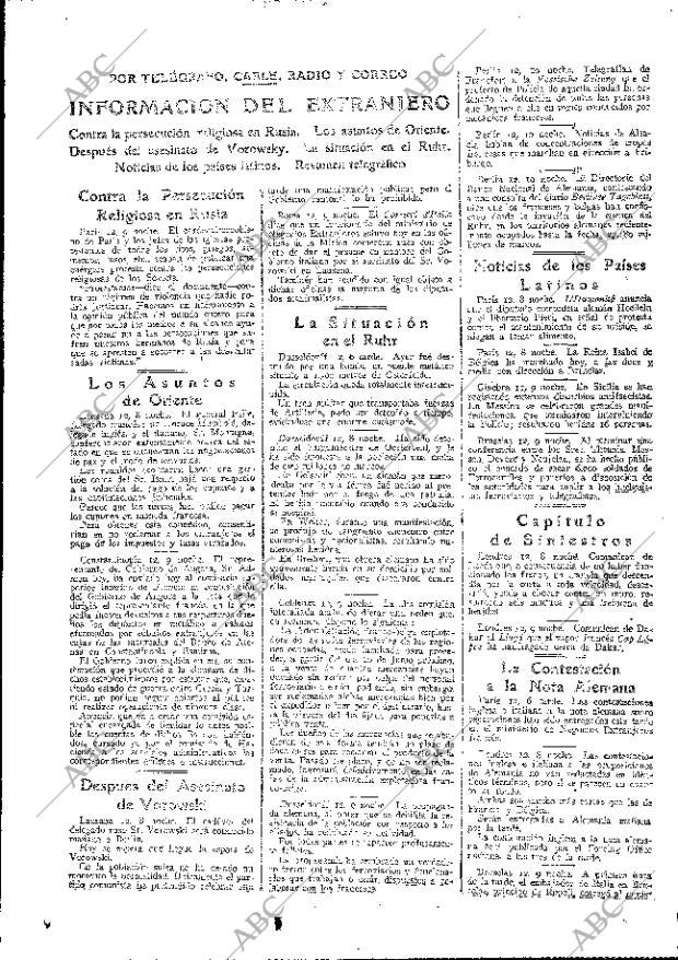 ABC MADRID 13-05-1923 página 27