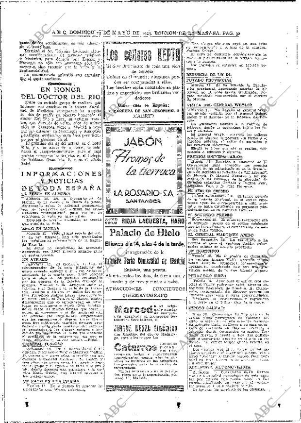 ABC MADRID 13-05-1923 página 30