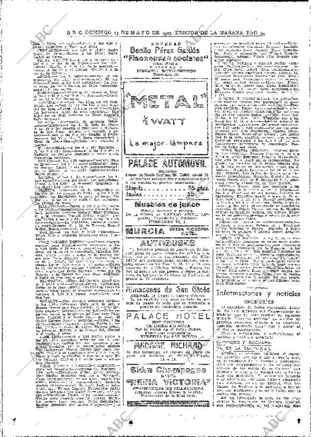 ABC MADRID 13-05-1923 página 34