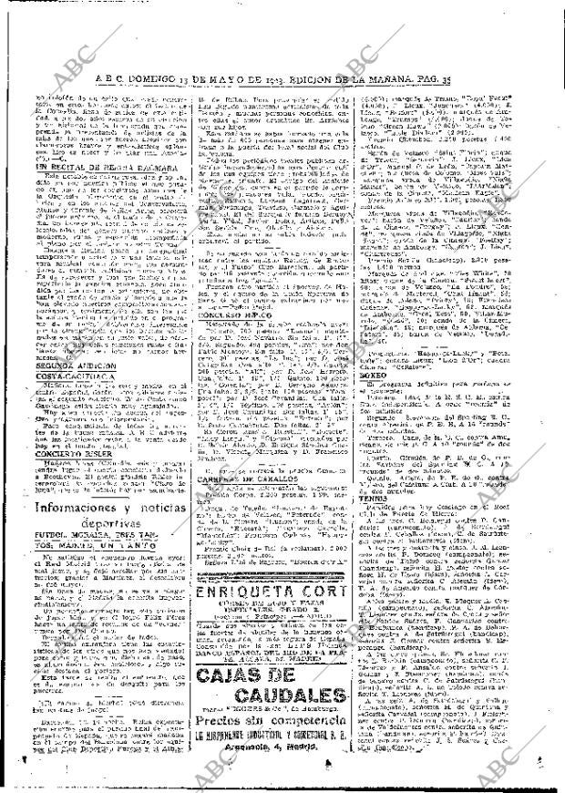 ABC MADRID 13-05-1923 página 35