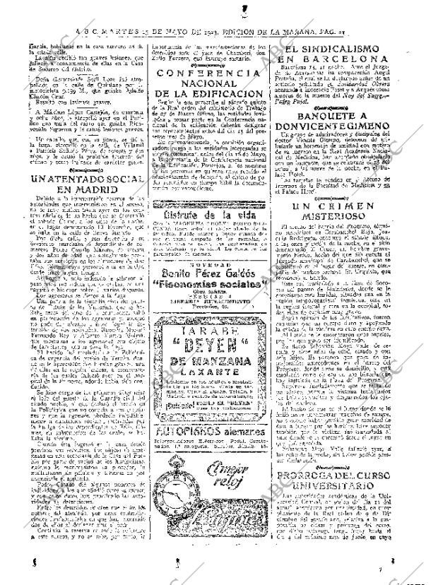 ABC MADRID 15-05-1923 página 19