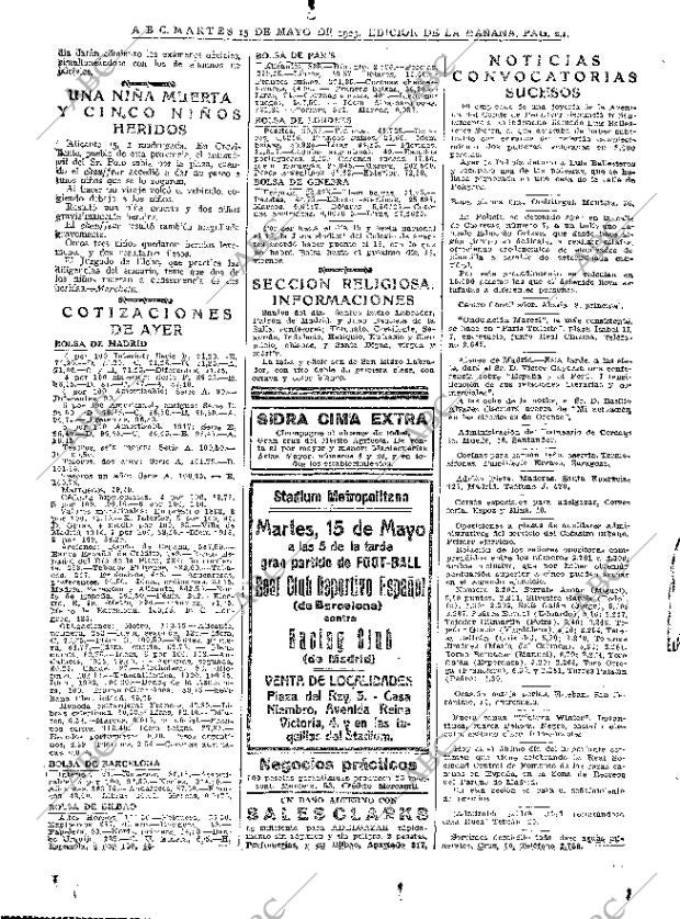 ABC MADRID 15-05-1923 página 20