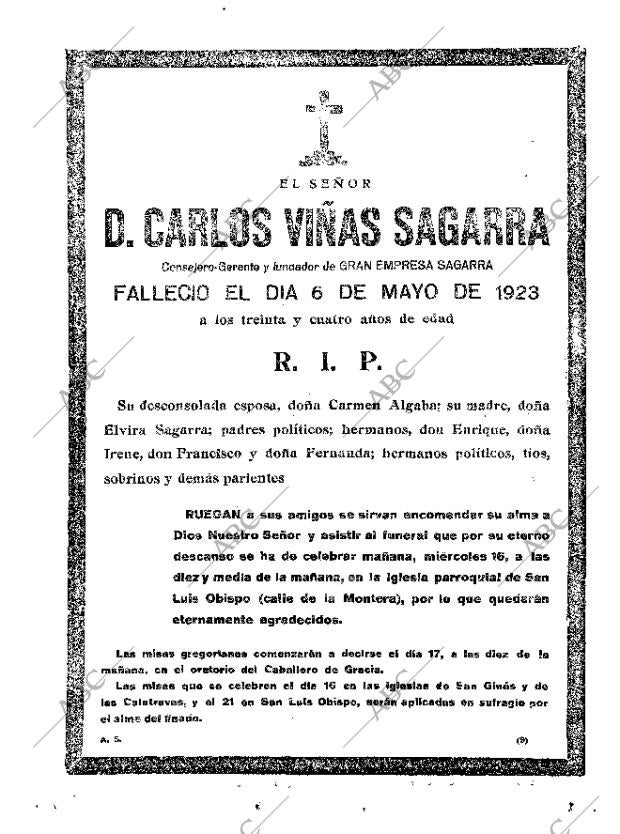 ABC MADRID 15-05-1923 página 31