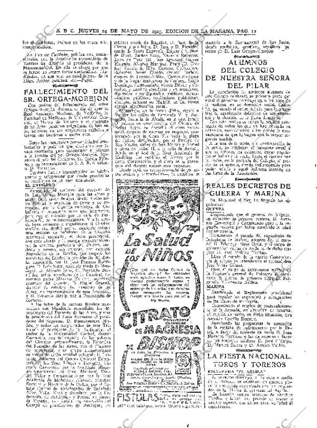 ABC MADRID 24-05-1923 página 12