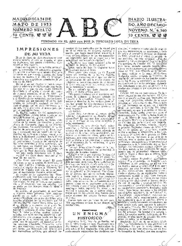 ABC MADRID 24-05-1923 página 3