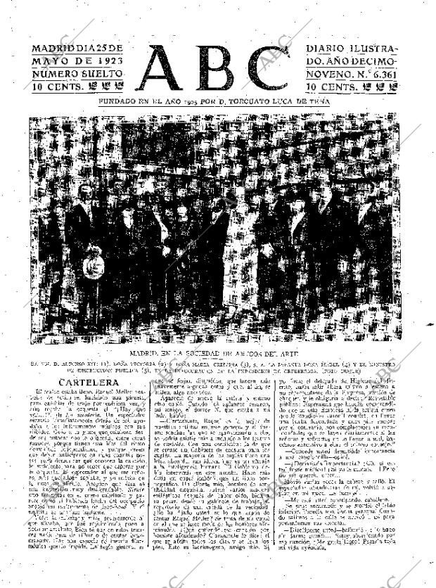 ABC MADRID 25-05-1923 página 3