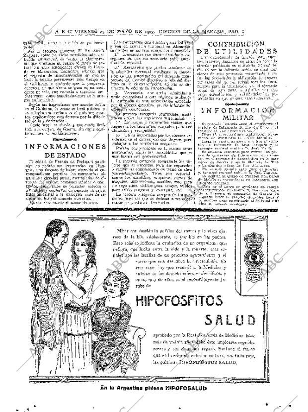 ABC MADRID 25-05-1923 página 8