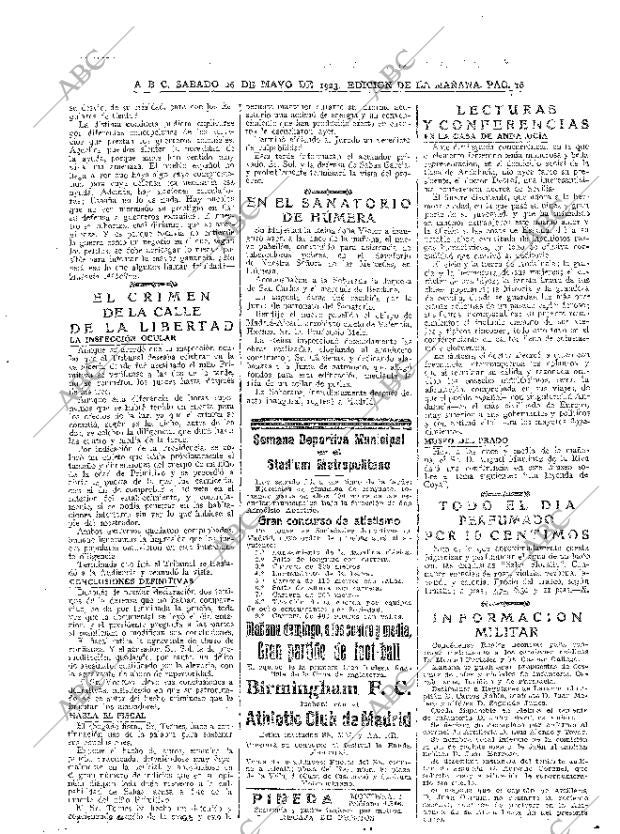 ABC MADRID 26-05-1923 página 16