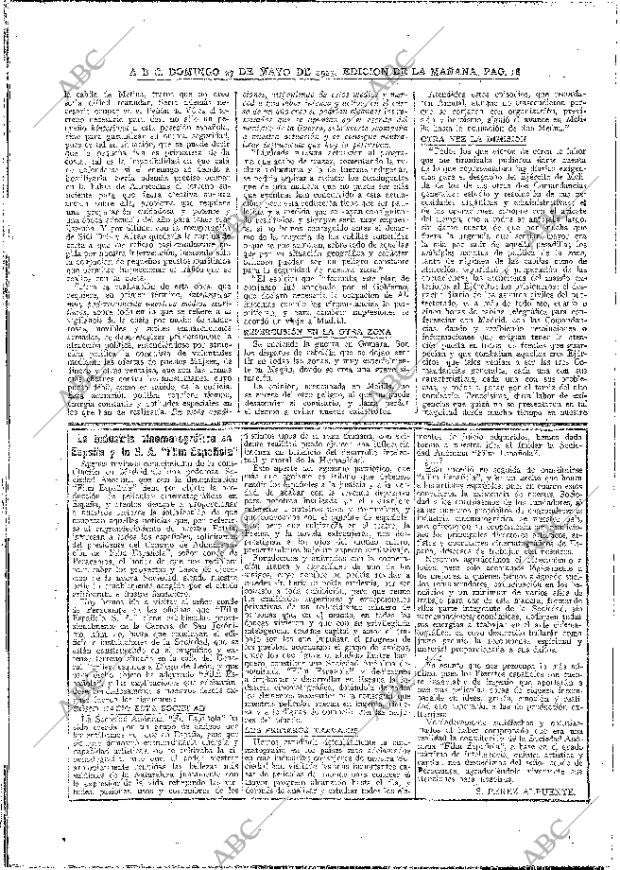 ABC MADRID 27-05-1923 página 18
