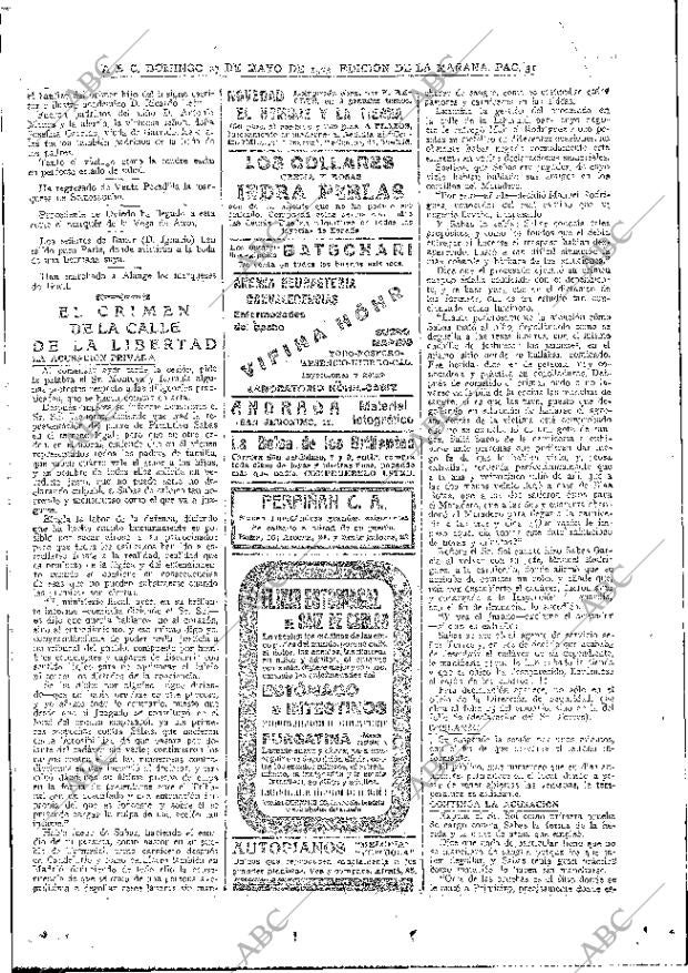 ABC MADRID 27-05-1923 página 31