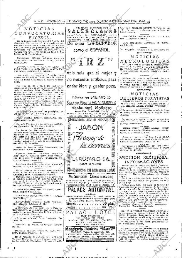 ABC MADRID 27-05-1923 página 35