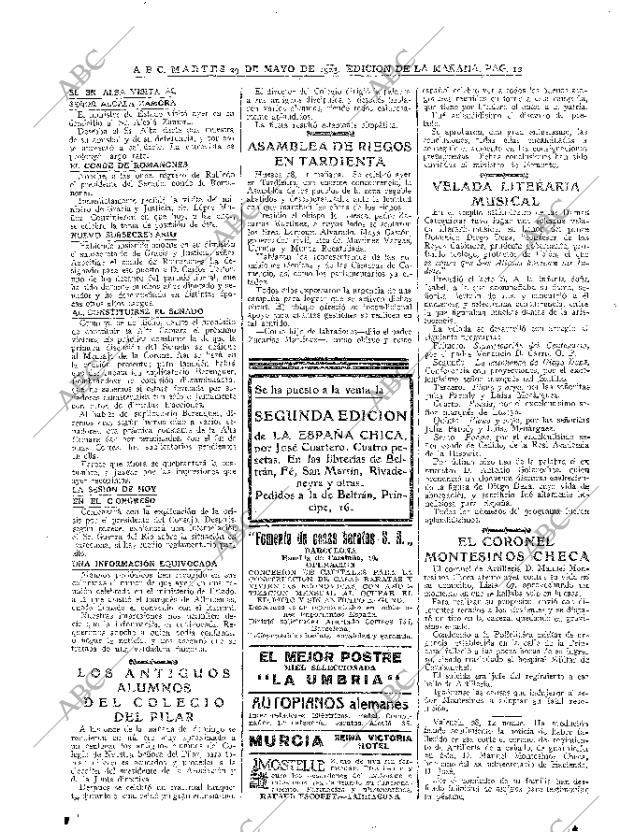 ABC MADRID 29-05-1923 página 12