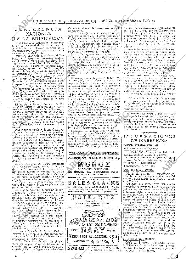 ABC MADRID 29-05-1923 página 25