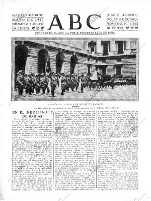 ABC MADRID 30-05-1923 página 1