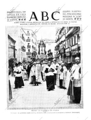 ABC MADRID 01-06-1923 página 1