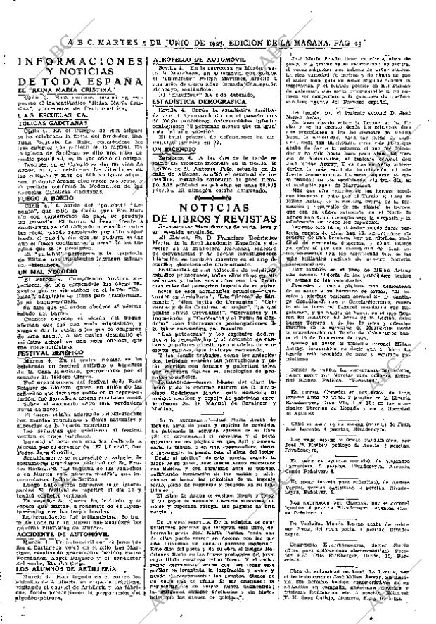 ABC MADRID 05-06-1923 página 25