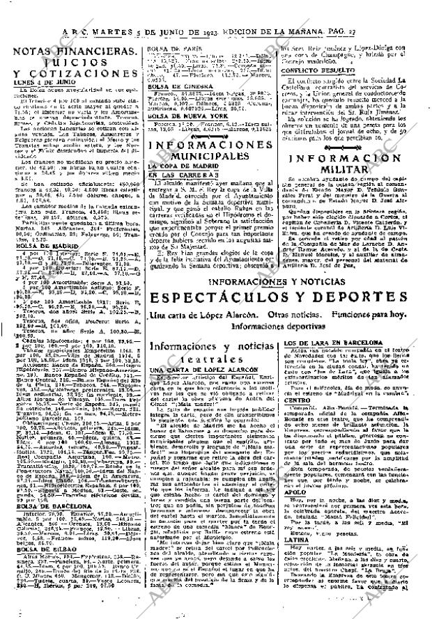 ABC MADRID 05-06-1923 página 27