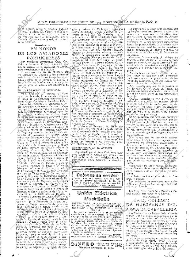 ABC MADRID 06-06-1923 página 20