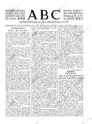 ABC MADRID 06-06-1923 página 3