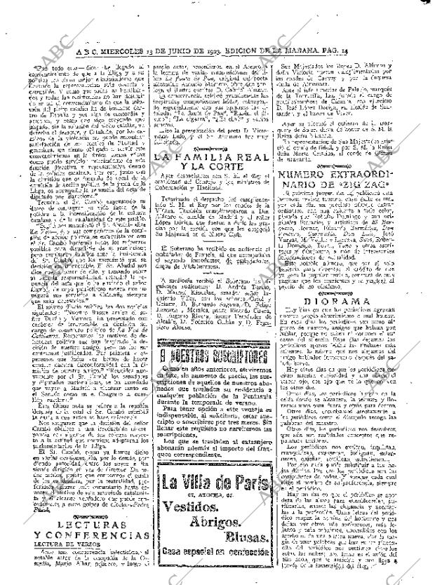 ABC MADRID 13-06-1923 página 14