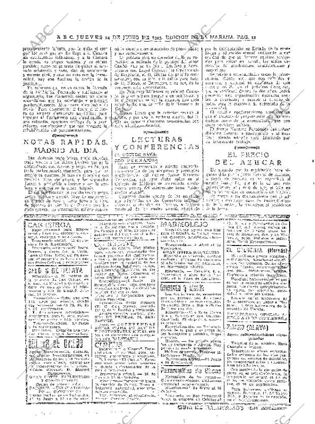ABC MADRID 14-06-1923 página 12
