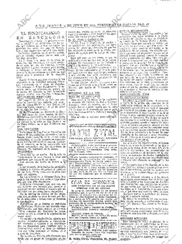 ABC MADRID 14-06-1923 página 18