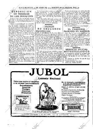 ABC MADRID 19-06-1923 página 10
