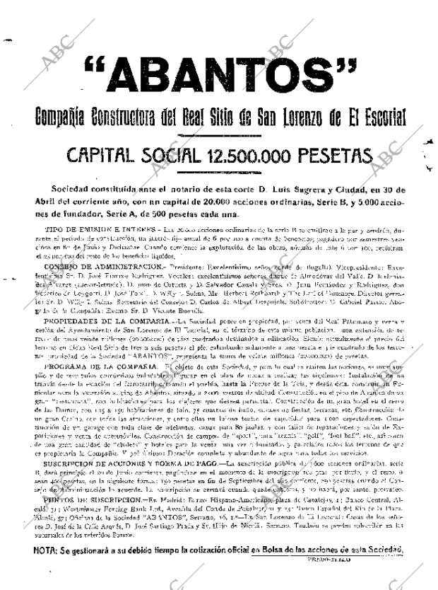 ABC MADRID 20-06-1923 página 2