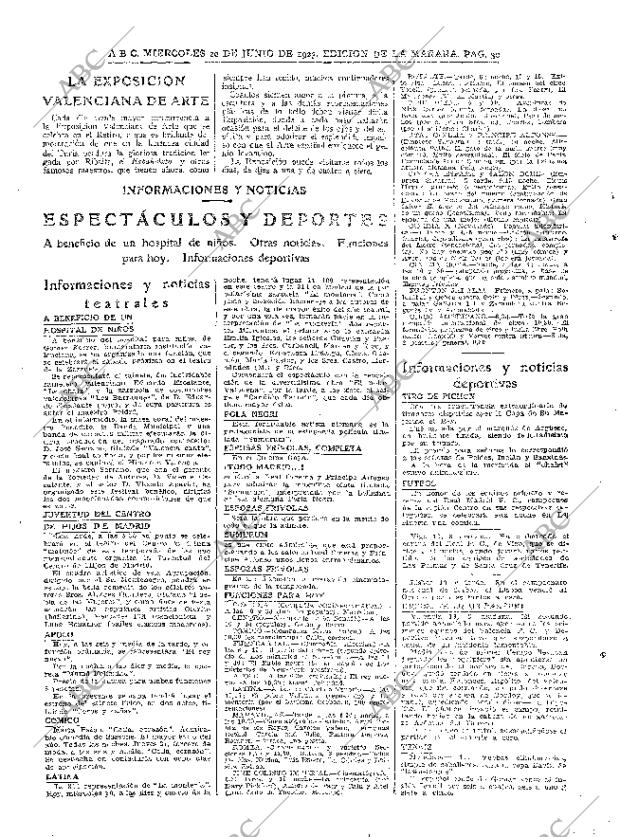 ABC MADRID 20-06-1923 página 30