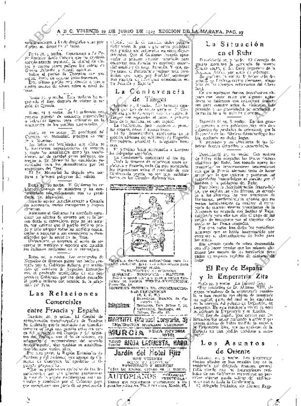 ABC MADRID 22-06-1923 página 27