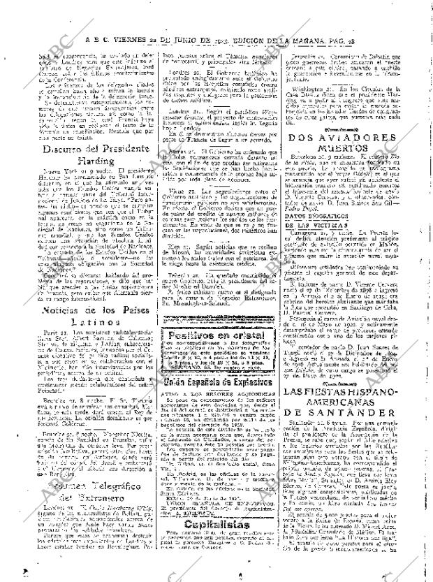 ABC MADRID 22-06-1923 página 28