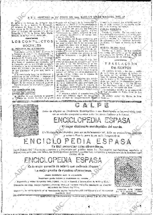 ABC MADRID 24-06-1923 página 28