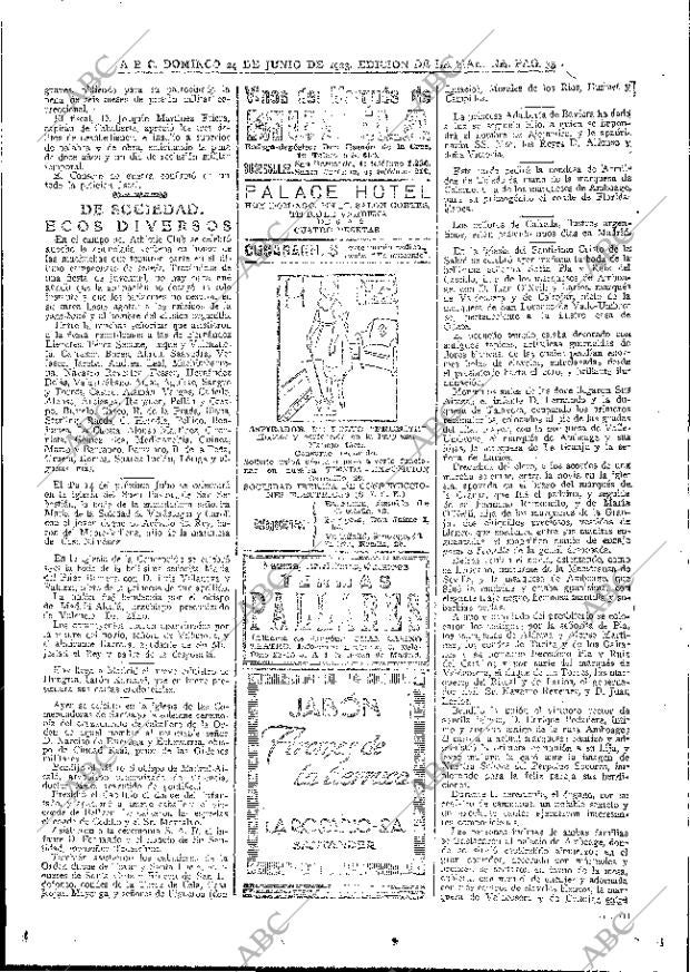 ABC MADRID 24-06-1923 página 33
