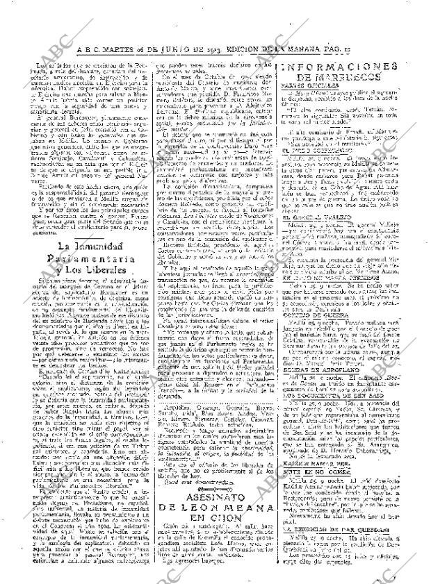 ABC MADRID 26-06-1923 página 12