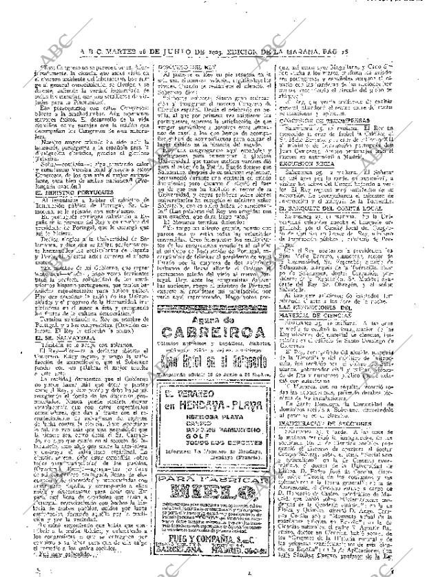 ABC MADRID 26-06-1923 página 16