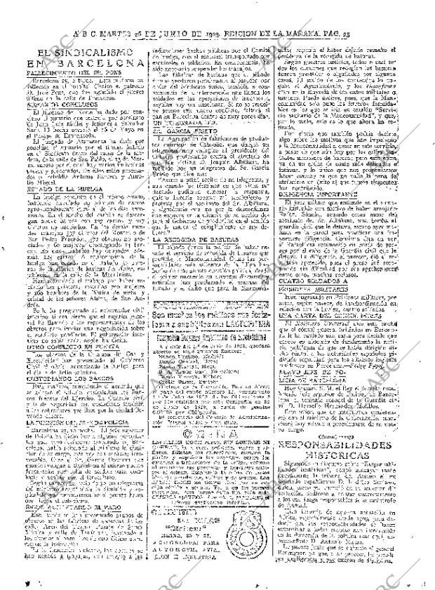 ABC MADRID 26-06-1923 página 23
