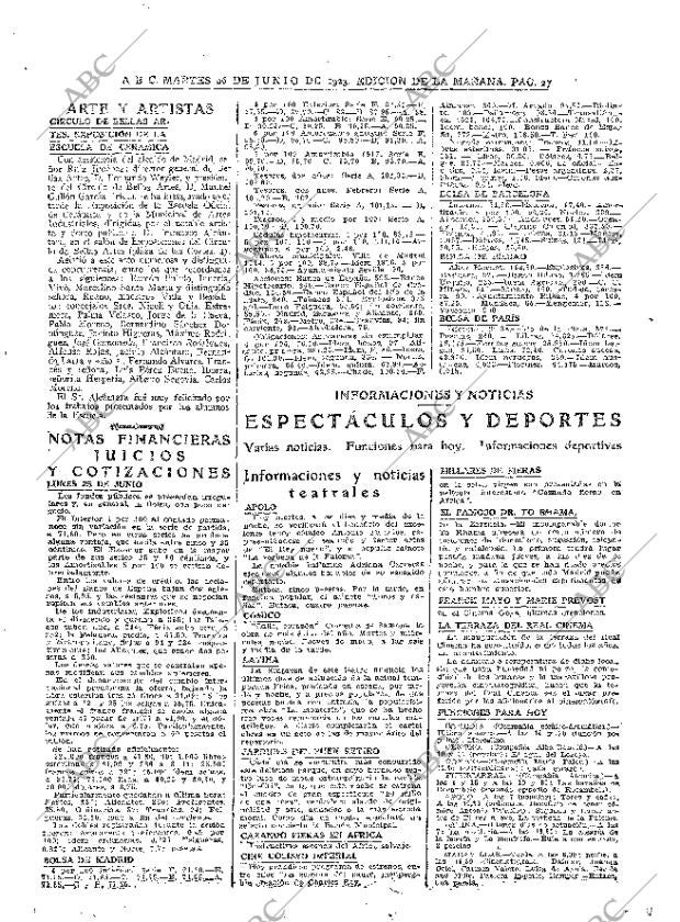 ABC MADRID 26-06-1923 página 27