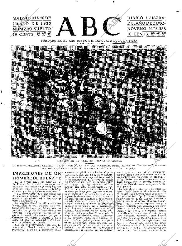 ABC MADRID 26-06-1923 página 3