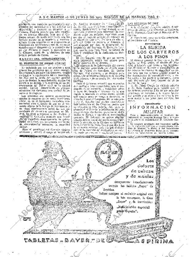 ABC MADRID 26-06-1923 página 8