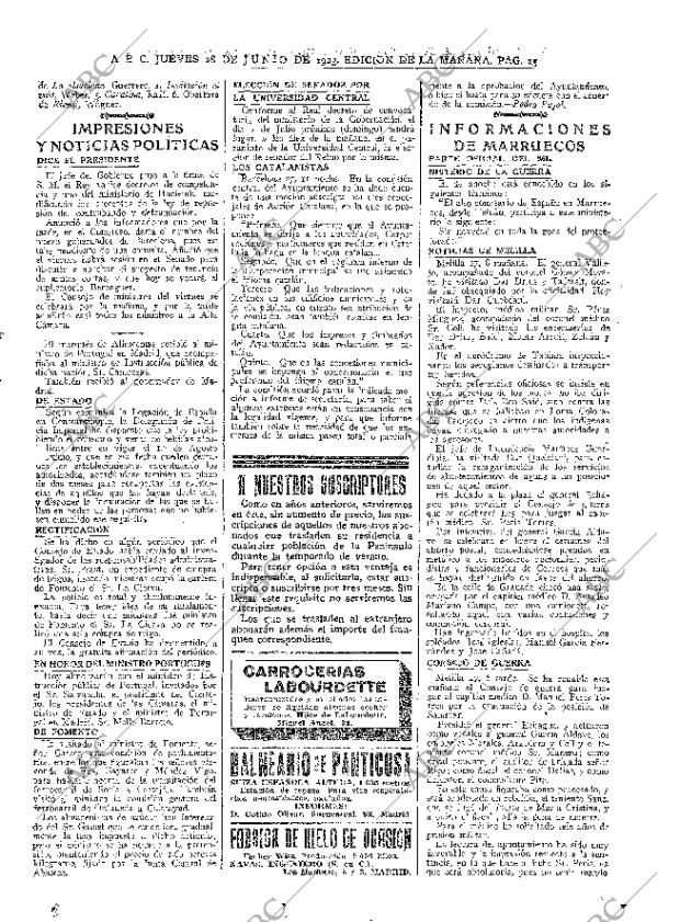 ABC MADRID 28-06-1923 página 25