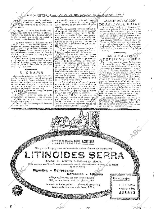 ABC MADRID 28-06-1923 página 8