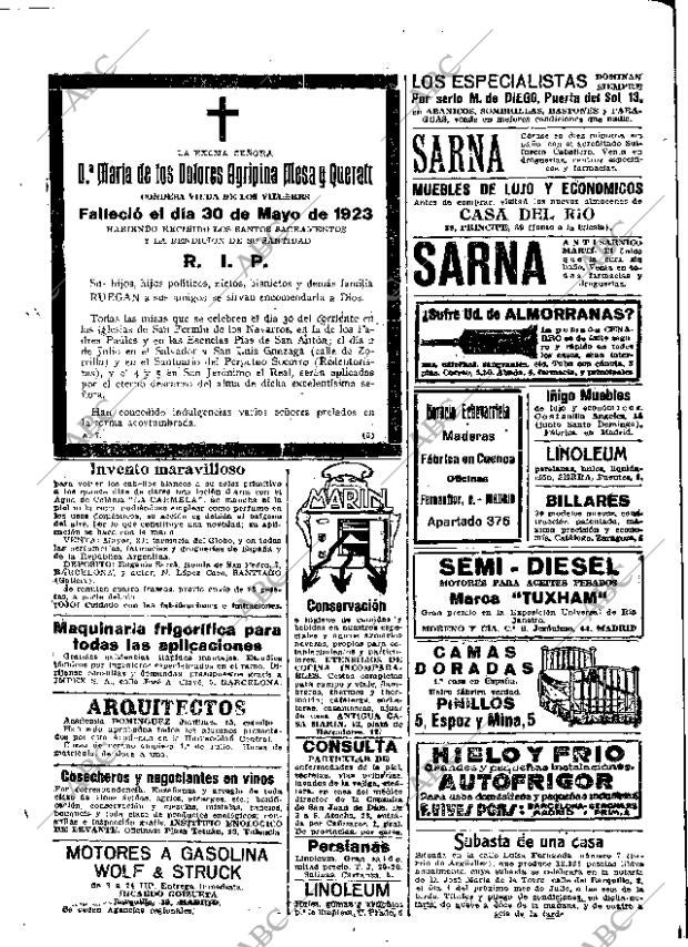 ABC MADRID 29-06-1923 página 30